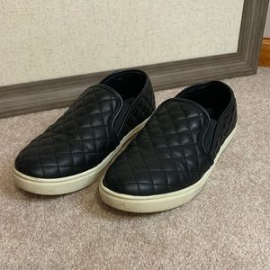 Steve Madden Leather Slip Ons